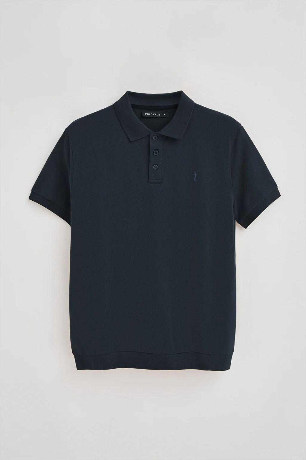 Navy-blue polo shirt with Rigby Go embroidery - Image 5
