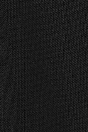 Black pique polo shirt with Rigby Go embroidered logo - Image 10