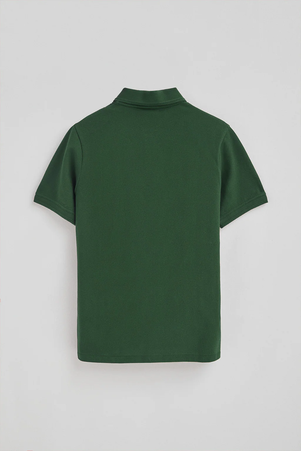 Bottle-green pique polo shirt with Rigby Go embroidered logo - Image 7