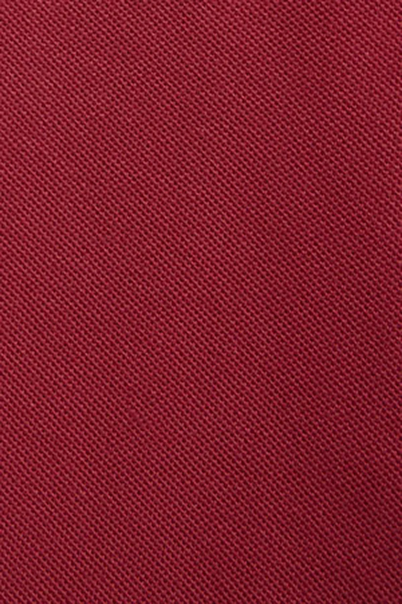 Burnt-red short-sleeve polo shirt with Rigby Go embroidered logo - Image 10
