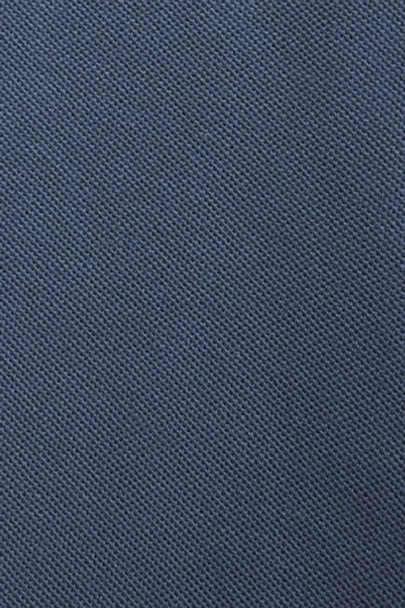 Denim-blue short-sleeve polo shirt with Rigby Go embroidered logo - Image 11