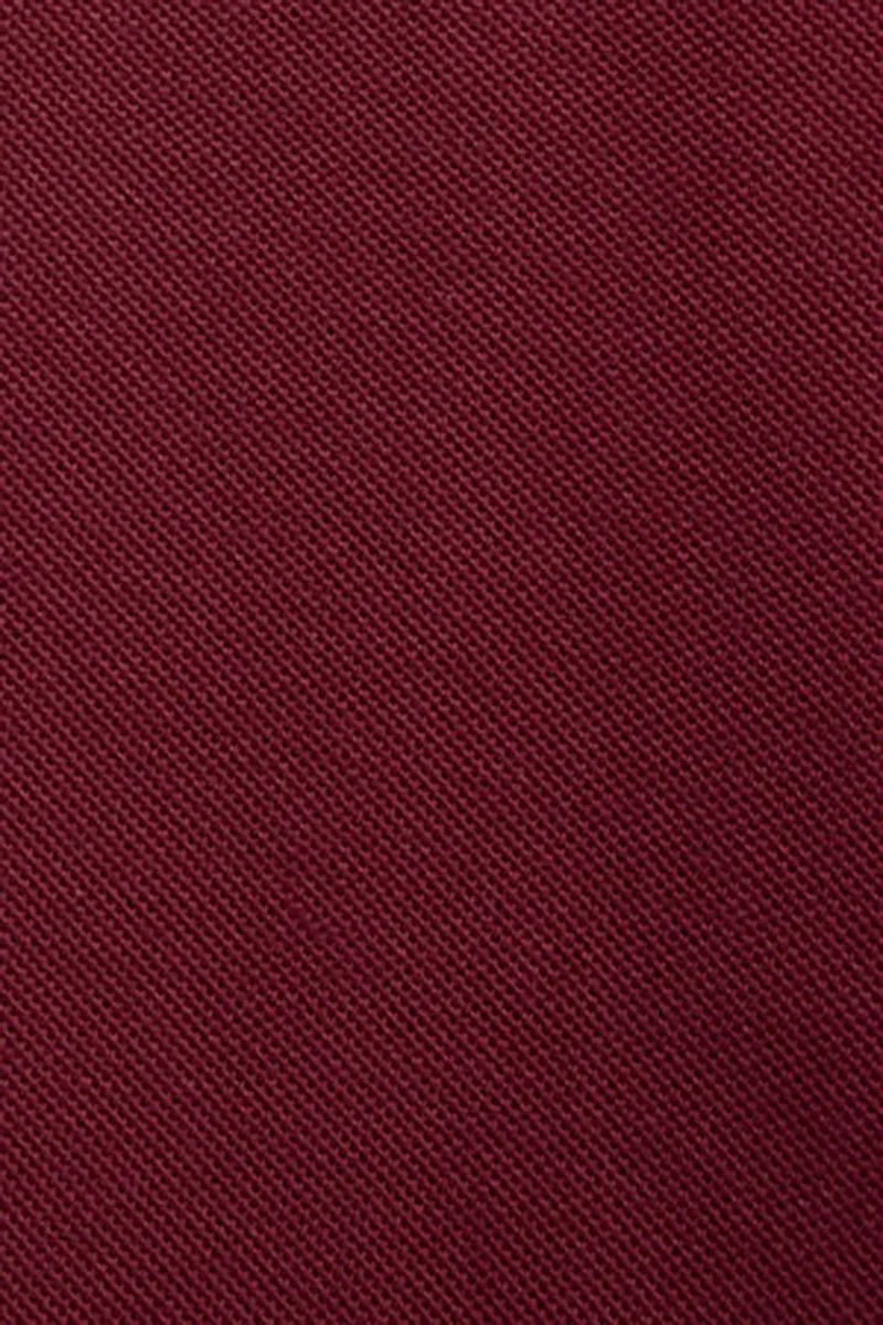 Maroon short-sleeve polo shirt with Rigby Go embroidered logo - Image 12