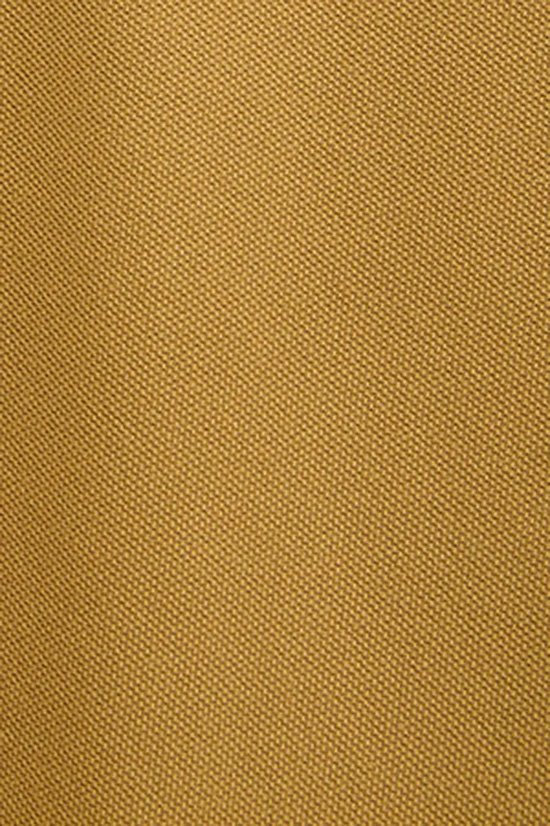 Mustard short-sleeve polo shirt with Rigby Go embroidered logo - Image 10