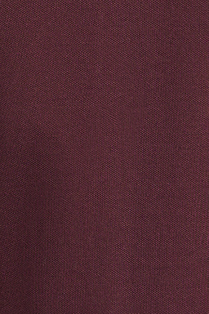 Burgundy pique polo shirt with five-button collar and Rigby Go embroidery - Image 9