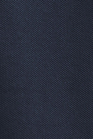 Dark-blue pique polo shirt with five-button collar and Rigby Go embroidery - Image 9