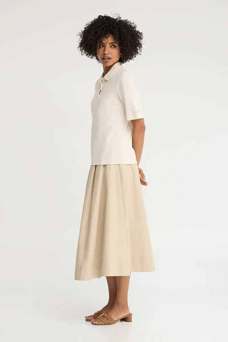 Nude polo shirt Polo Club with elbow-length sleeve - Image 4