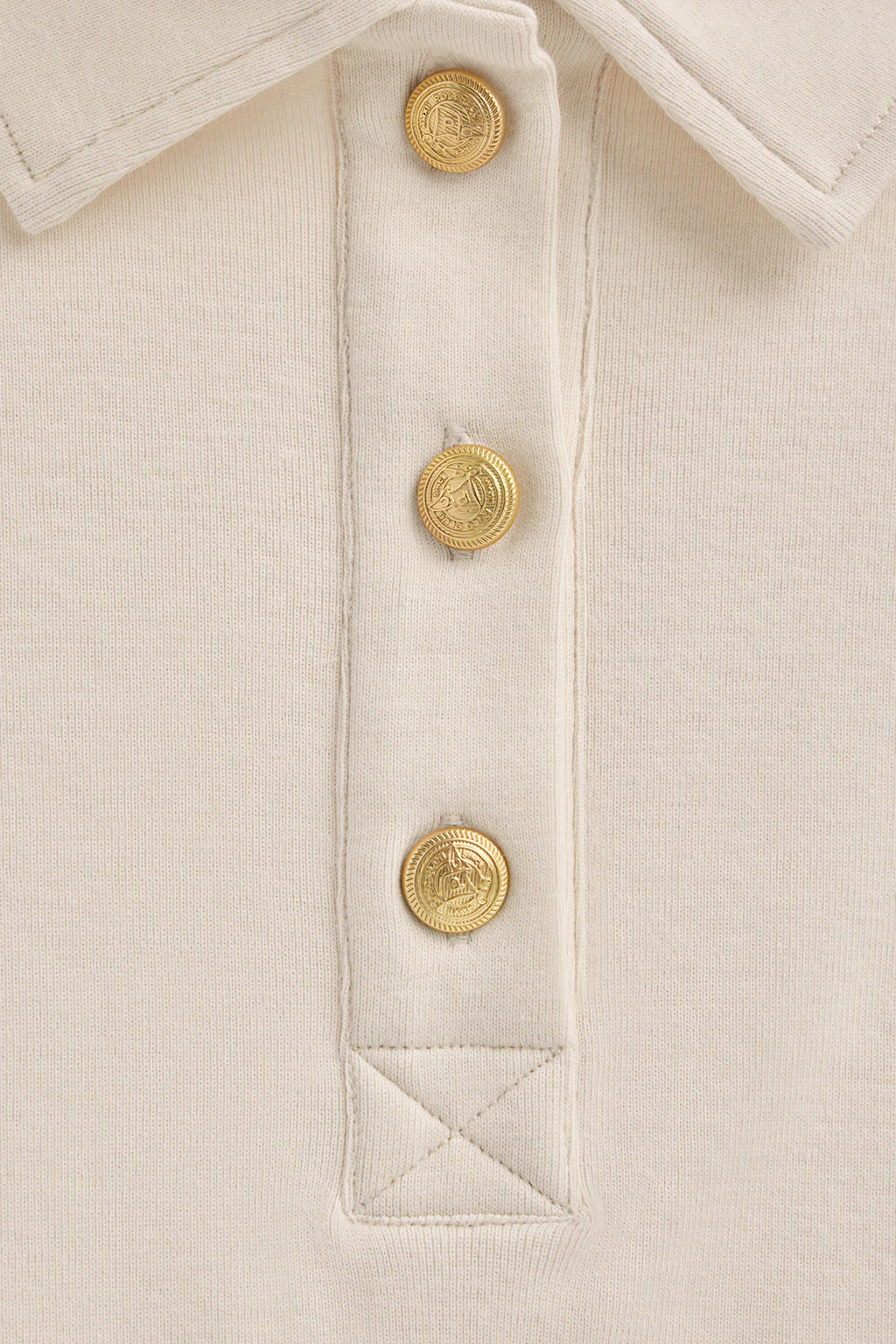 Nude slim-fit polo shirt Tesafi Nautic - Image 8