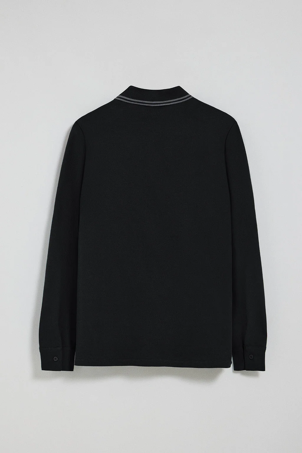 Black polo shirt with two buttons and Polo Club logo - Image 8