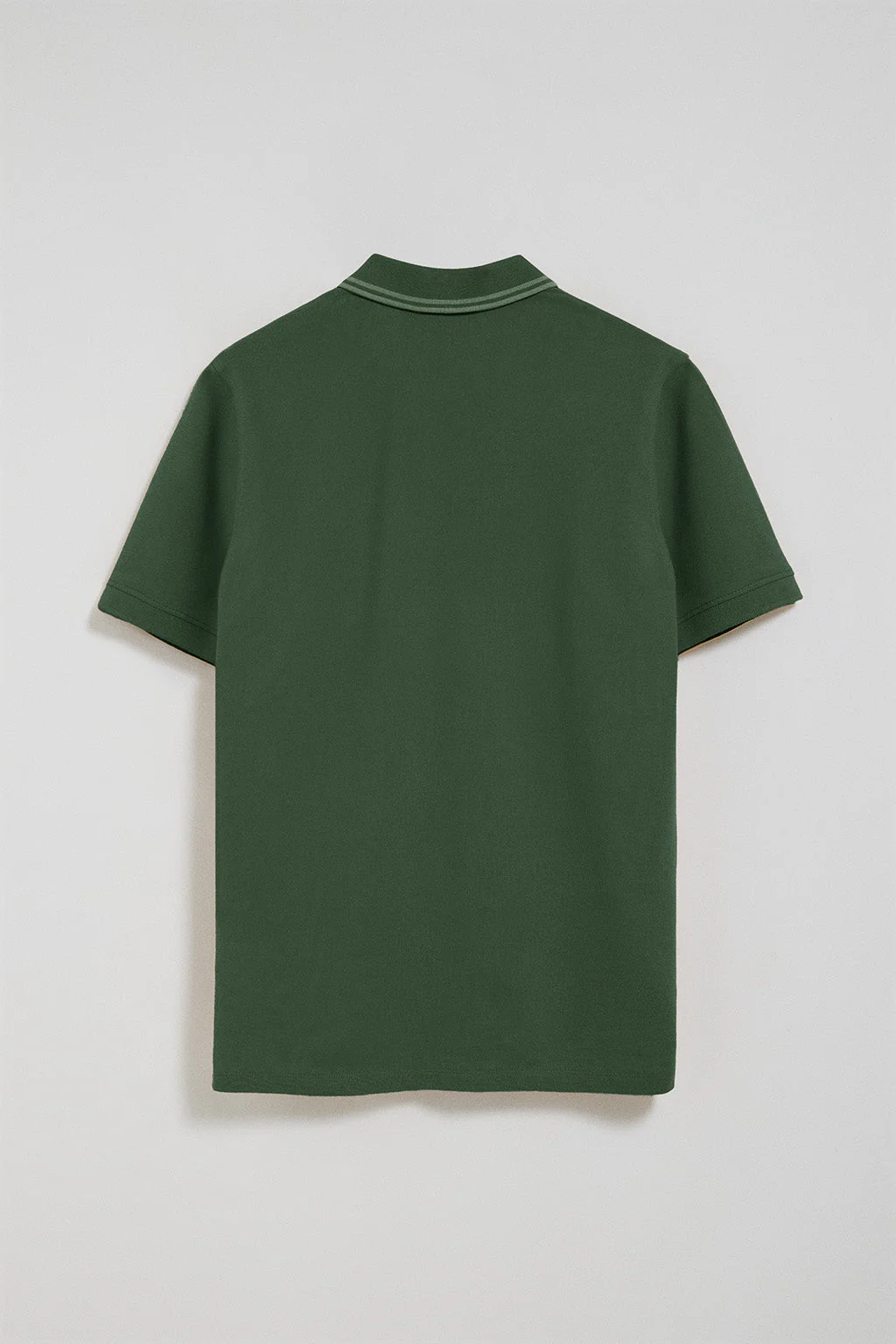 Green polo shirt with two buttons and Polo Club logo - Image 8
