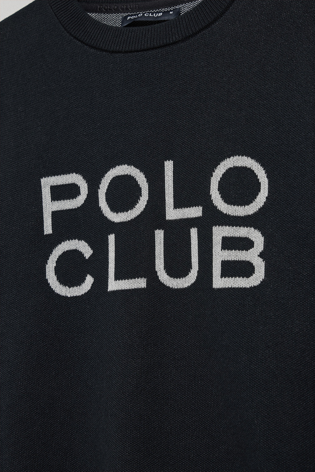 Navy-blue knit jumper Axel with Polo Club logo on the chest - Image 9