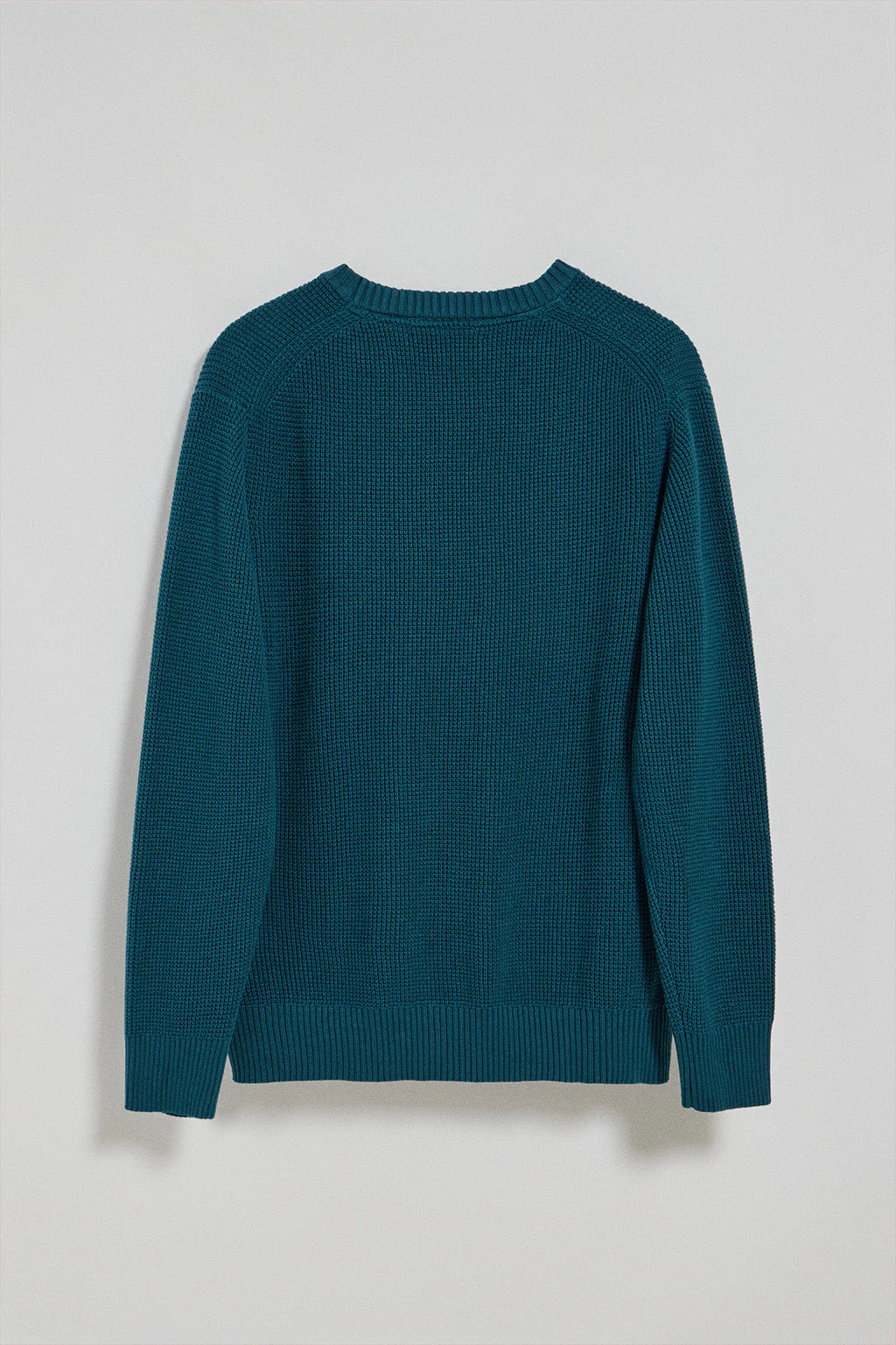 Blue round-neck knit jumper Biel with Polo Club embroidered detail - Image 7