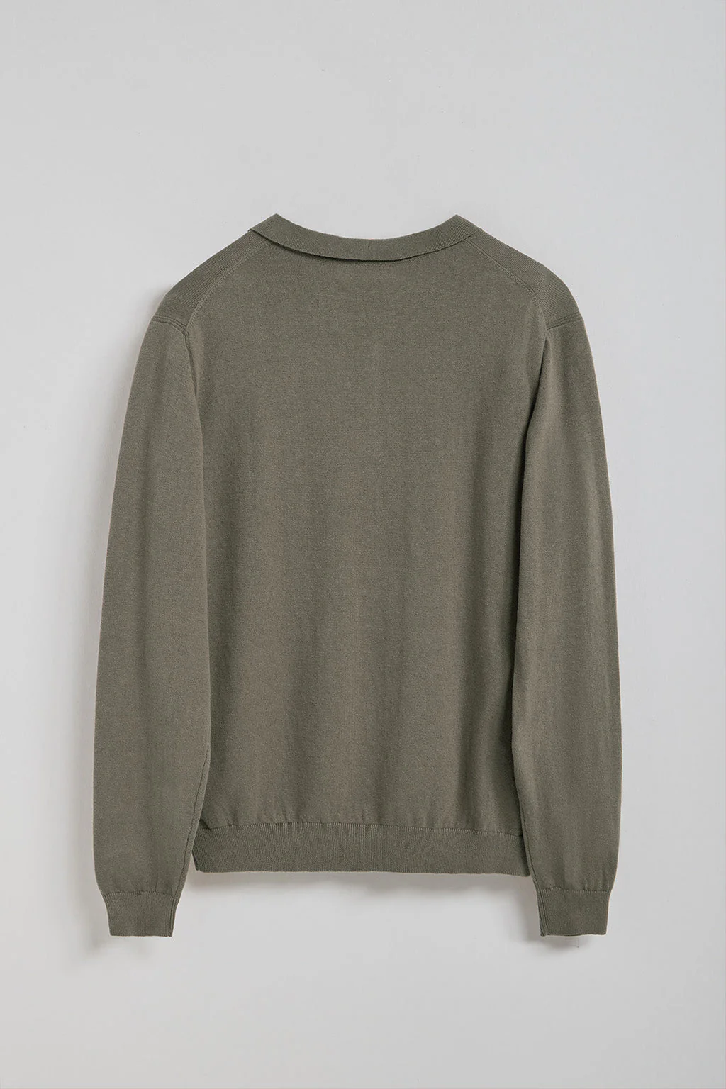 Green polo-collar knit jumper Kaleo with Polo Club details - Image 10