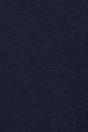 Navy-blue mock-neck knit jumper Khan with Polo Club details - Image 12
