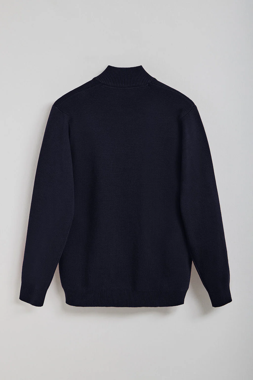 Navy-blue zip knit jumper Koda with Polo Club details - Image 10