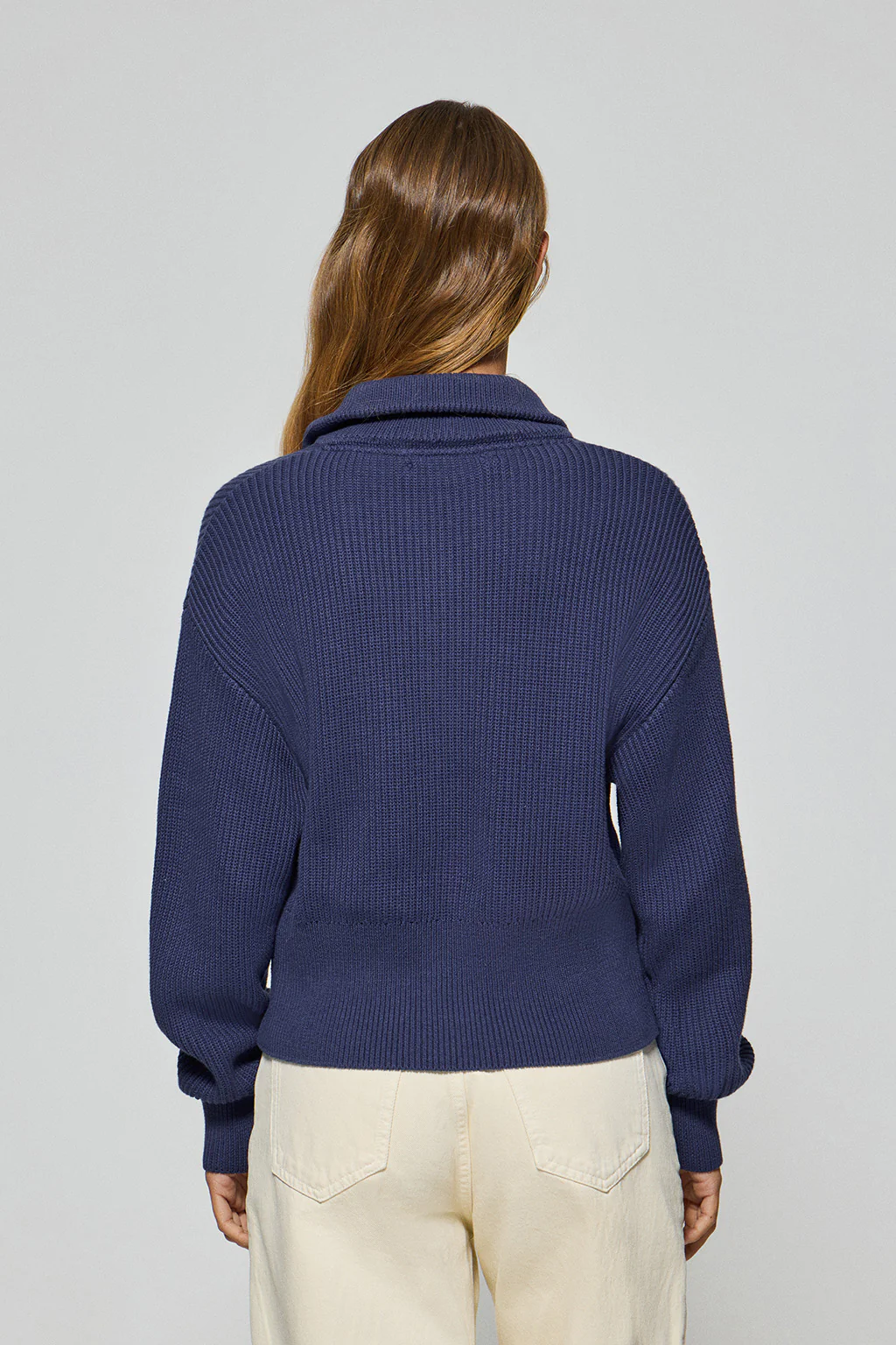 Blue jumper Nahia with Polo Club monogram embroidered logo - Image 2