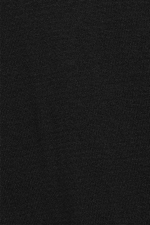 Black turtleneck knit jumper with Rigby Go embroidered logo - Image 9