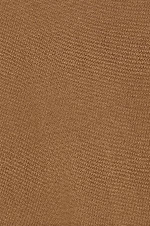 Camel turtleneck knit jumper with Rigby Go embroidered logo - Image 9