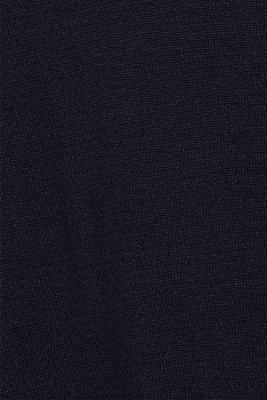 Navy-blue turtleneck knit jumper with Rigby Go embroidered logo - Image 10