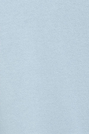 Light-blue round-neck knit jumper with Rigby Go embroidered logo - Image 9