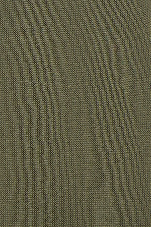 Army-green round-neck knit jumper with Rigby Go embroidered logo - Image 9