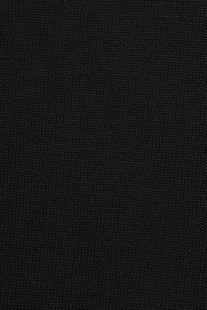 Black round-neck knit jumper with Rigby Go embroidery - Image 10