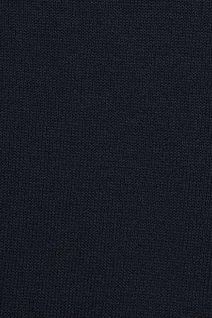 Navy-blue round-neck knit jumper with Rigby Go embroidery - Image 9