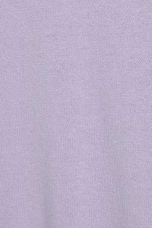 Lavender round-neck knit jumper with Rigby Go embroidered logo - Image 9