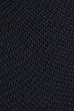 Navy-blue V-neck knit jumper with Rigby Go logo - Image 10