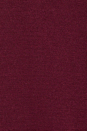 Maroon half-zip knit jumper with Rigby Go embroidered logo - Image 9