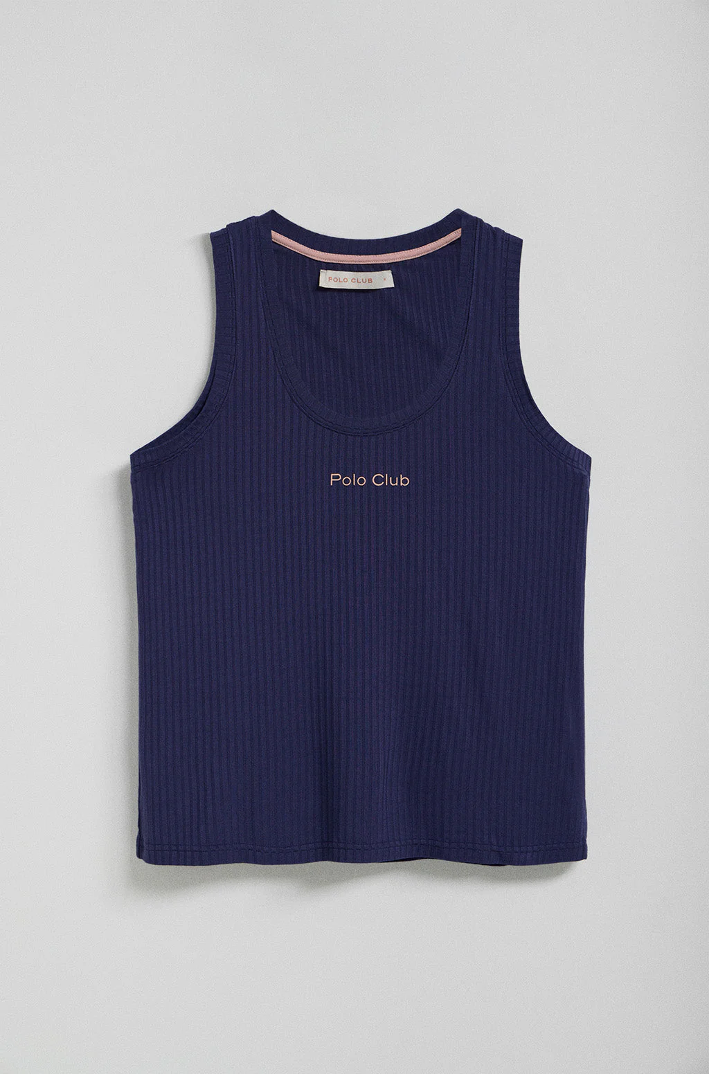 Navy-blue top and shorts pyjama set with Polo Club details - Image 2