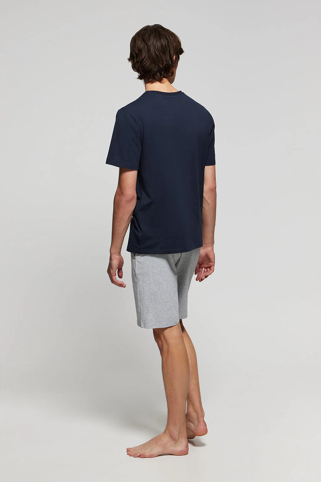 Bi-coloured short Iago pyjamas with Polo Club details - Image 3