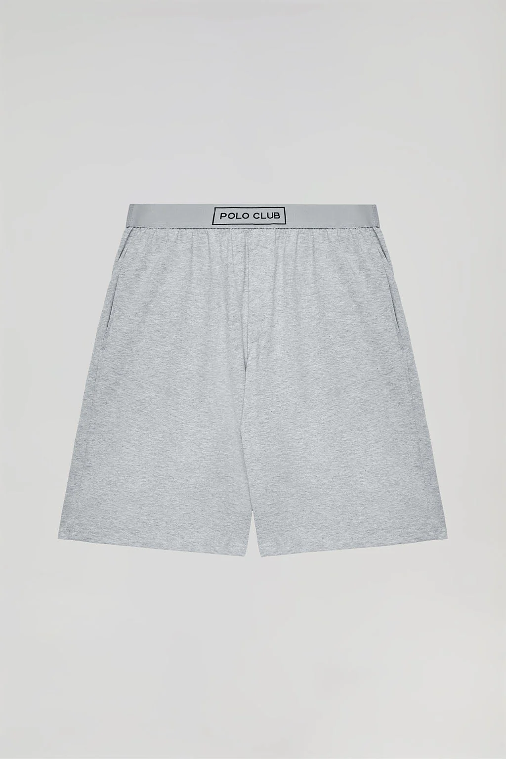 Bi-coloured short Iago pyjamas with Polo Club details - Image 7