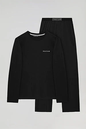 Monochromatic long Isaac pyjamas with Polo Club details - Image 10