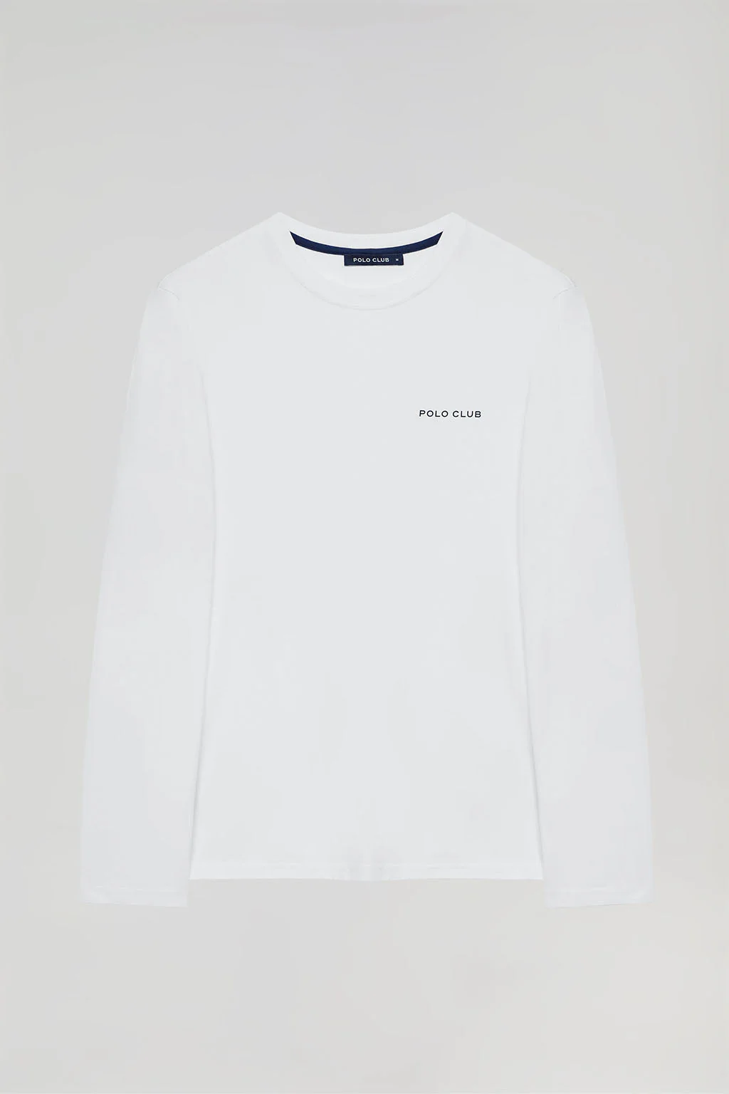 Bi-coloured long Isaac pyjamas with Polo Club details - Image 5