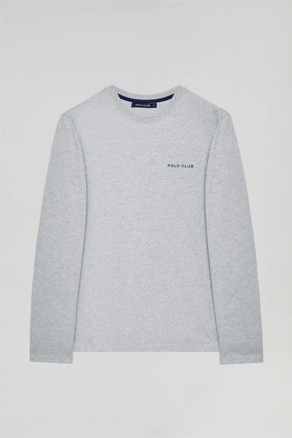 Grey-marl long-sleeve Isaac PJ T-shirt - Image 4