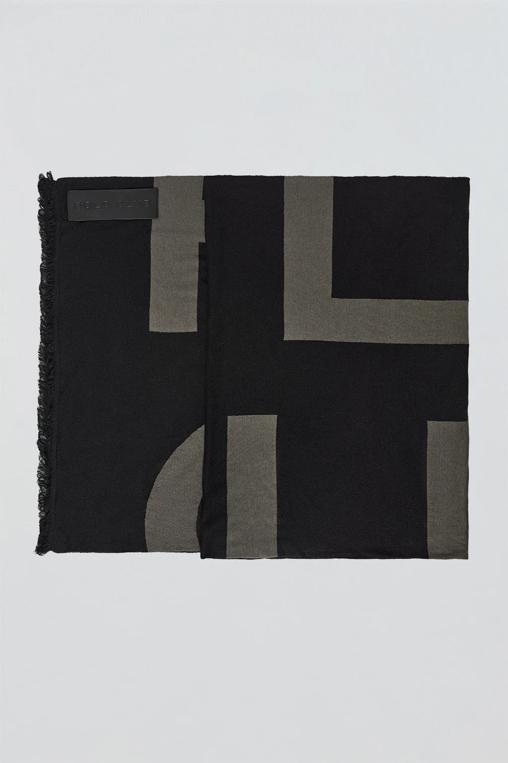 Bi-coloured scarf Sahar with Polo Club logo - Image 4