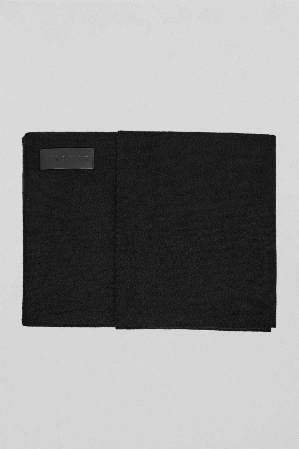 Black scarf Sina with Polo Club details - Image 4