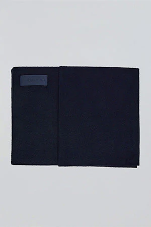 Navy-blue scarf Sina with Polo Club details - Image 5