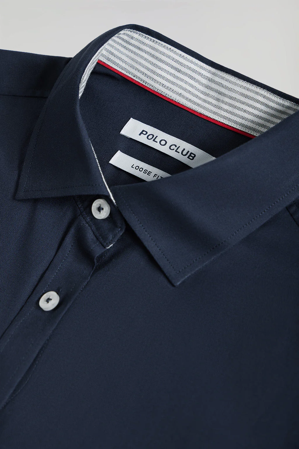 Navy-blue Oxford shirt with embroidered logo - Image 7
