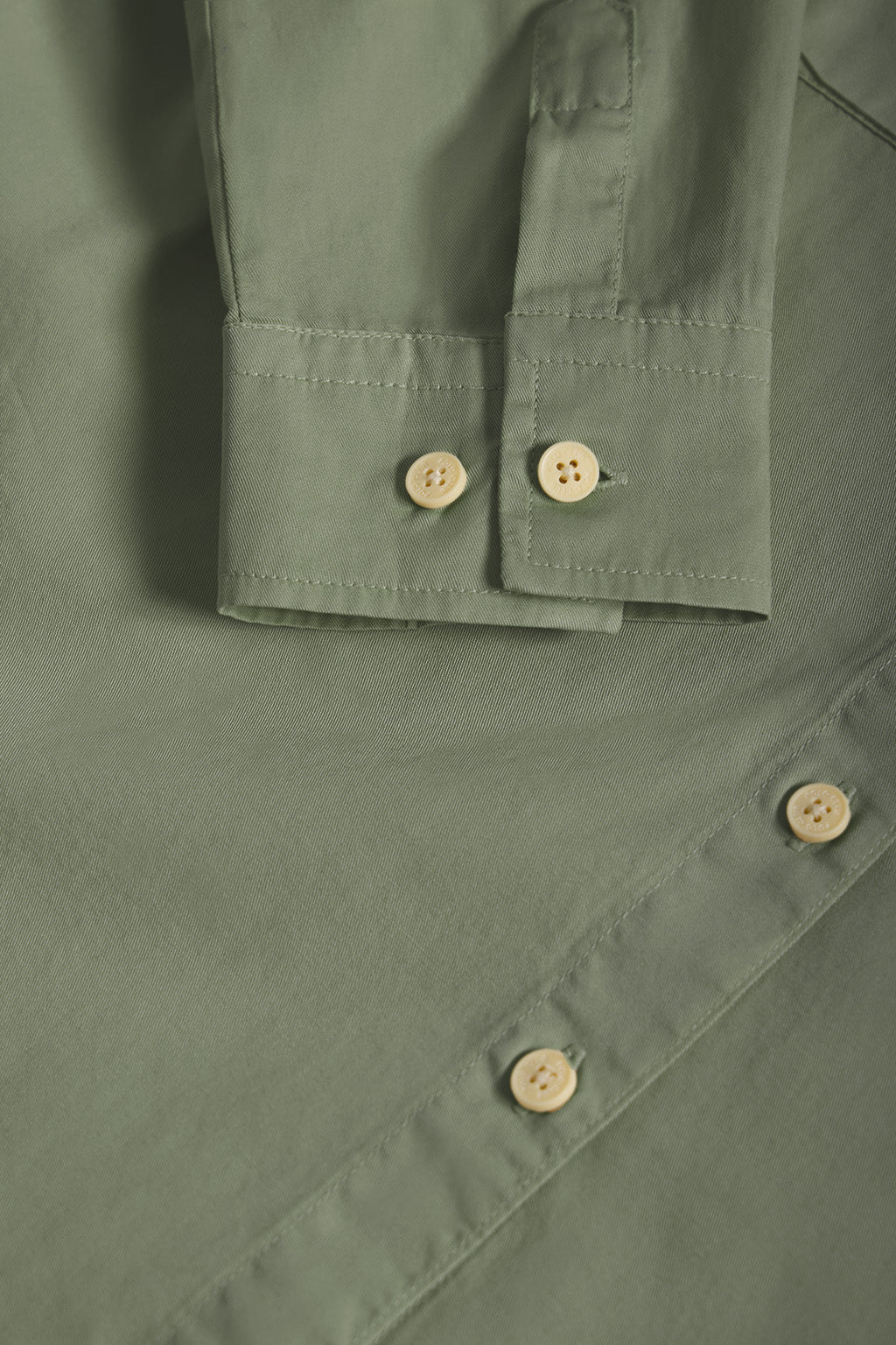 Green loose-fit shirt with pockets and Polo Club detail - Image 7