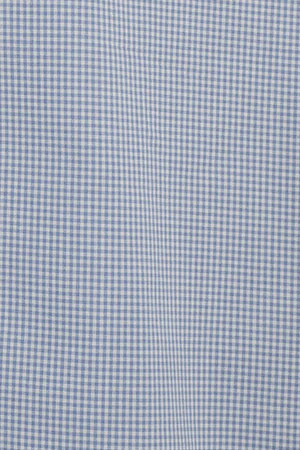 Sky-blue vichy-check shirt Arizona with Rigby Go embroidered logo - Image 5