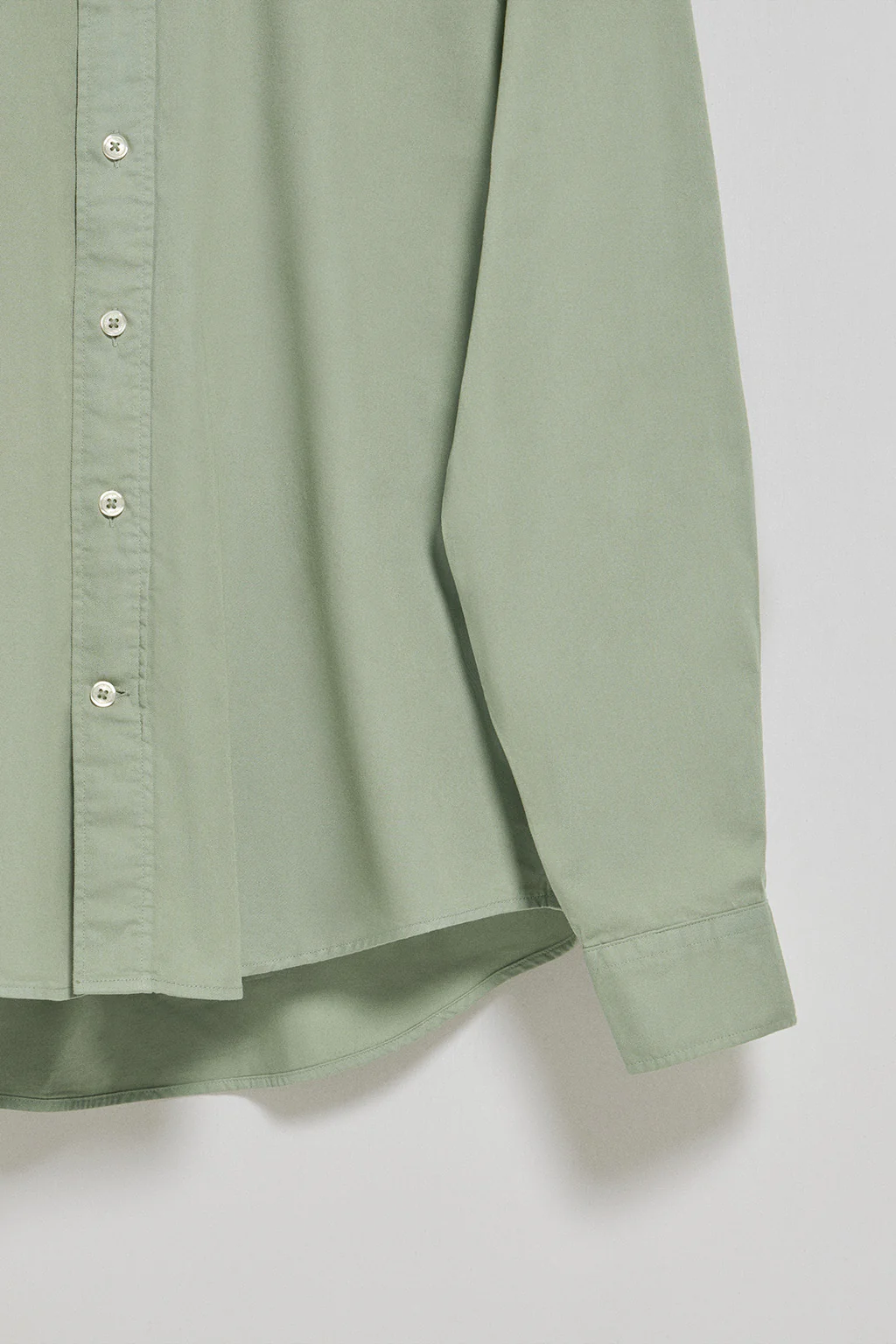 Jade-green loose-fit shirt with Polo Club embroidered logo - Image 6