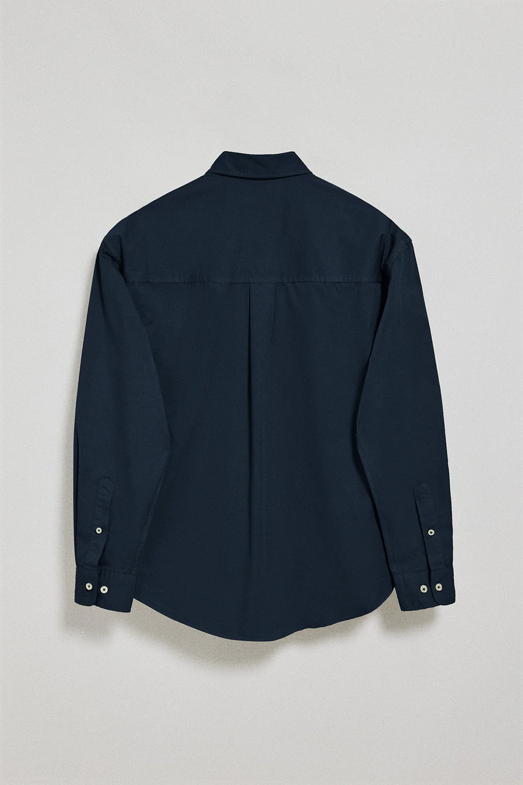 Navy-blue loose-fit shirt with Polo Club embroidered logo - Image 4