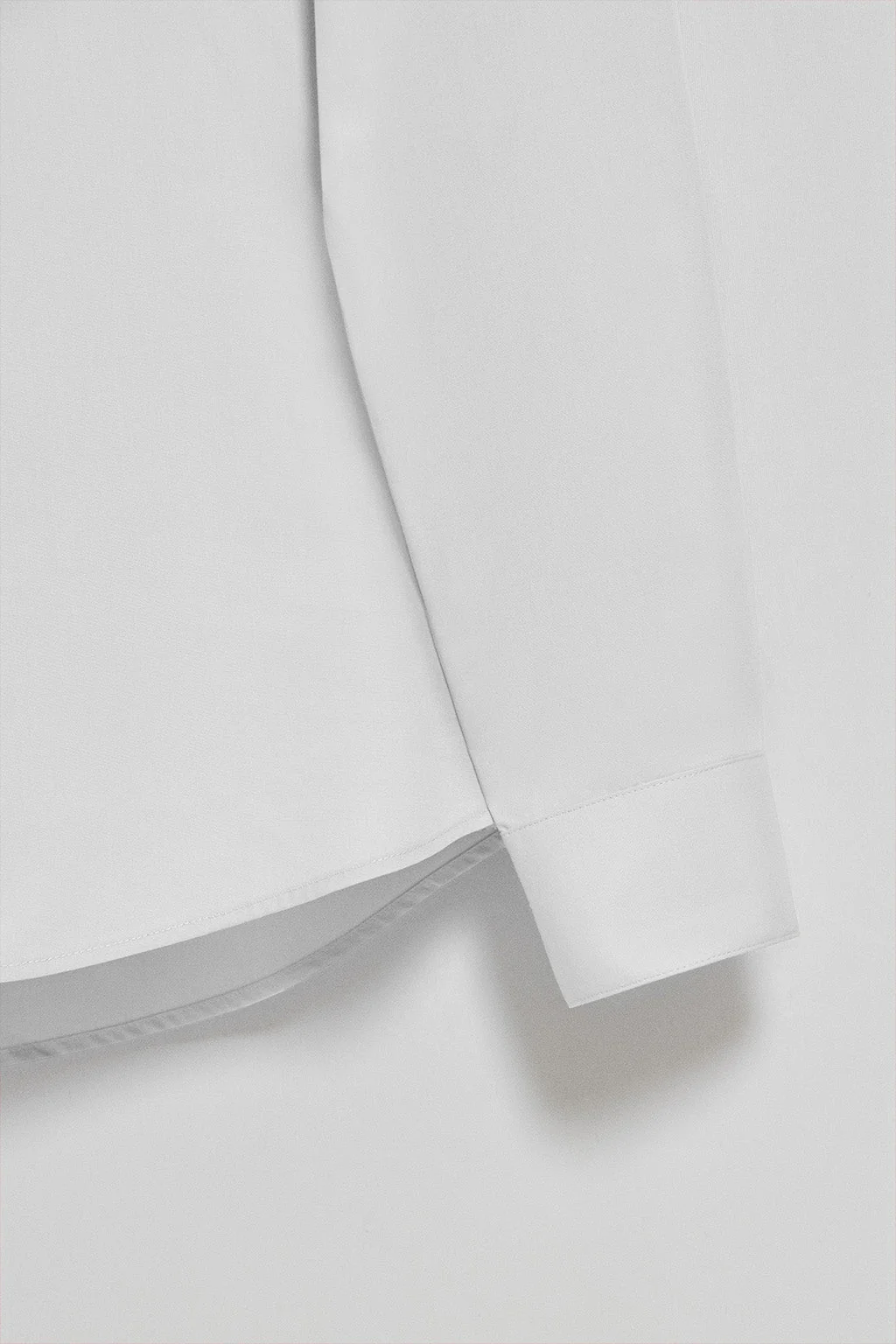 White super slim-fit poplin shirt with Polo Club embroidered logo - Image 7