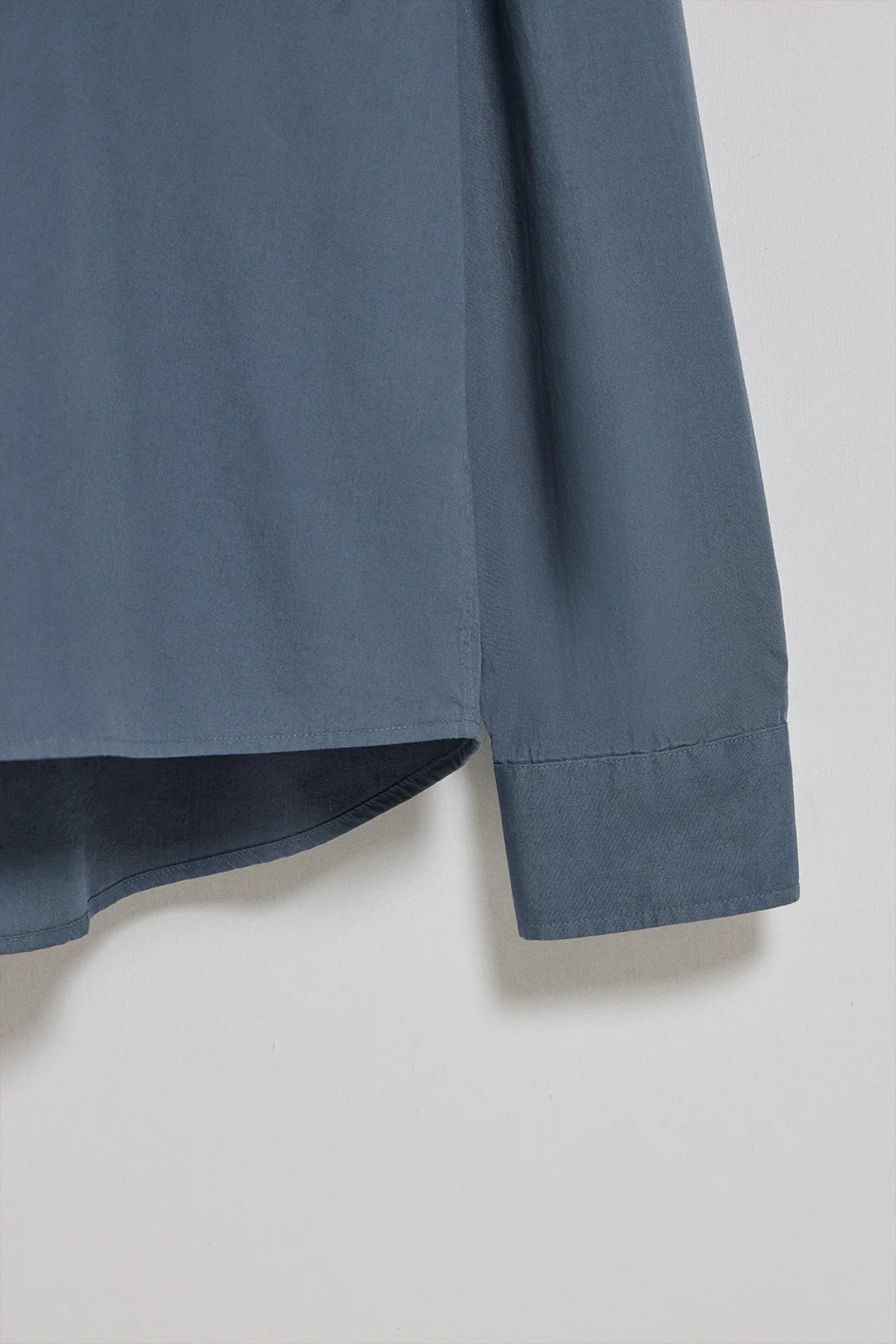 Denim-blue loose-fit shirt with Polo Club block logo - Image 7