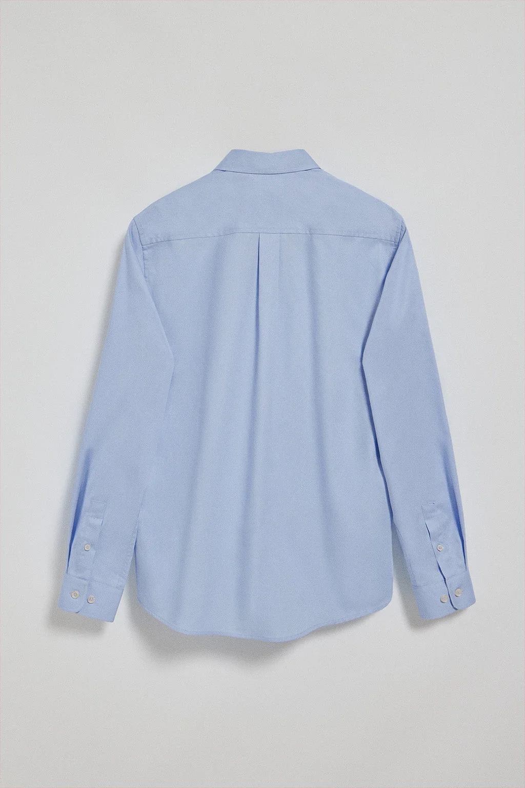 Sky-blue regular-fit shirt with Polo Club embroidery - Image 9