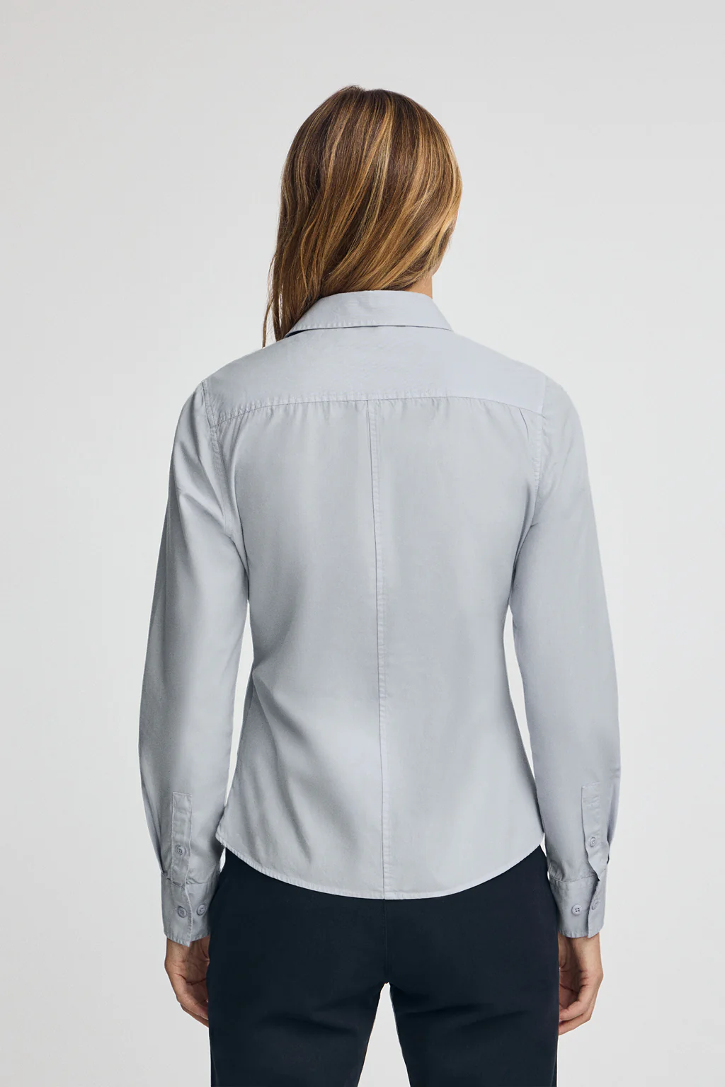 Light-blue slim-fit shirt with Polo Club logo - Image 5