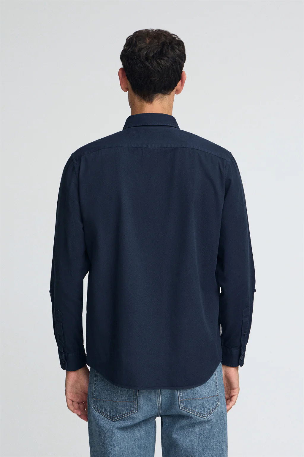 Navy-blue shirt with regular fit and Polo Club logo - Image 5