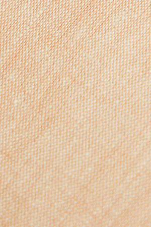 Tangerine linen and cotton shirt with Polo Club details - Image 12