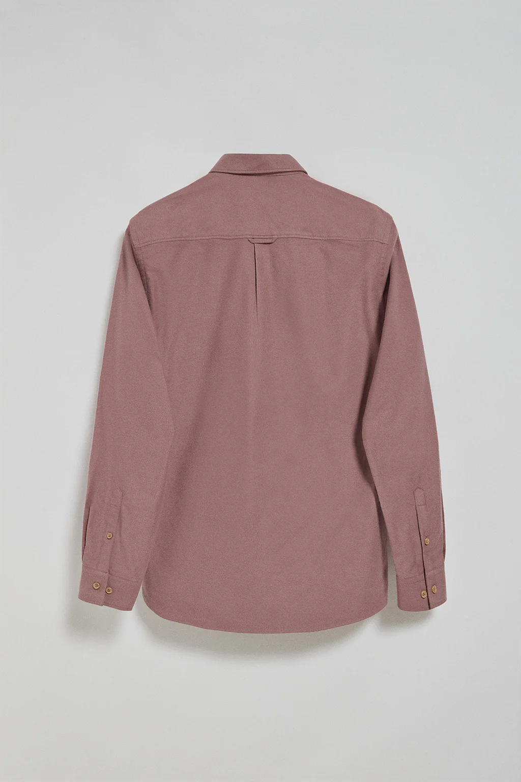 Maroon Oxford shirt Cambridge with pocket and Polo Club detail - Image 4